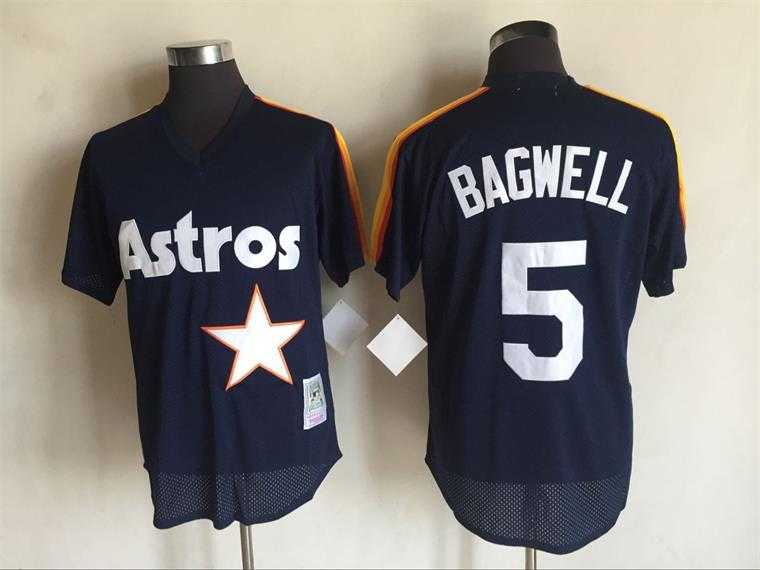 Houston Astros #5 Jeff Bagwell Navy Mitchell And Ness Throwback Pullover Stitched Jersey,We sell and wholesale Houston Astros #5 Jeff Bagwell Navy Mitchell And Ness Throwback Pullover Stitched Jersey on line form chian!